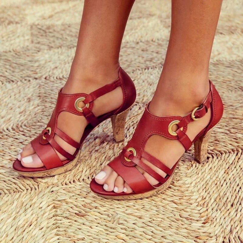 Ludovica - Orthopedic Comfortable Heel Sandal