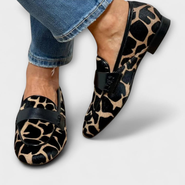 Louise - Orthopaedic Leopard Shoe