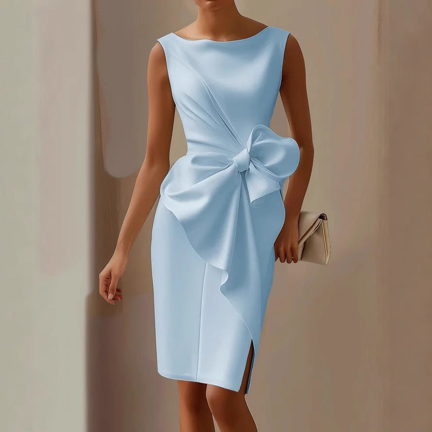 LENNYN – ELEGANT BOW-TIE DRESS