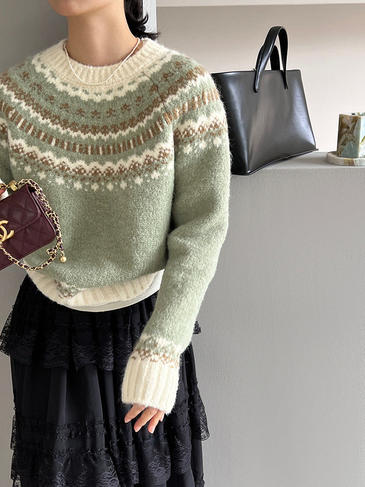 Heavyweight Knit Winter Sweater